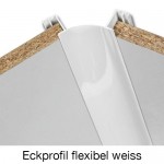 Eckprofil flexibel weiss